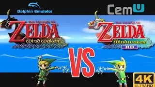 Dolphin VS Cemu | Zelda Wind Waker 10k Maxed Out!