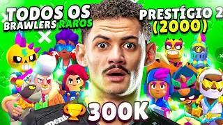 I got Prestige 2 on all Rare items, bringing my total to 300,000 trophies!