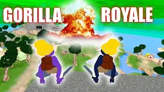 ME AND @Syntax_VR ABSOLUTELY DEMOLISH KIDS IN GORILLA TAG FORTNITE | Gorilla Royale