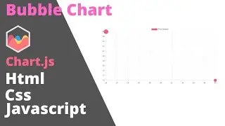 How to make a Bubble Chart on HTML CSS and Javascript || Chartjs ||  @webcreatorin #chartjs