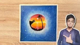 How to draw oil pastel drawing step by step😃#youtube #art #oilpastel #viralvideo