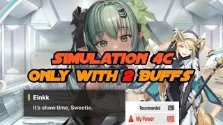 RAPUNZEL DESTROY SIMULATION 4C ONLY WITH 2 BUFFS! | Nikke Gameplay #1