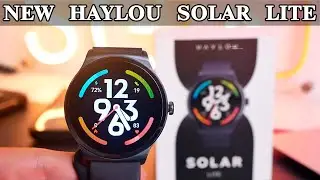 Haylou Solar Lite Стильные ультрабюджетные часы с хорошим функционалом