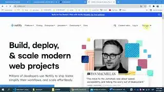 despliegue de un  sitio web estático en NETLIFY