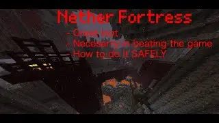 How to Raid a NETHER FORTRESS in Minecraft - In-depth tutorial for Noobs and Pros [in 2 minutes]