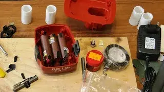Вторая жизнь шуруповерту! Переделка на литиевые аккумуляторы.