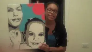 Find of the Day: A Custom Pop Art Canvas