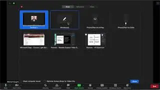 Sharing Your Screen in Zoom