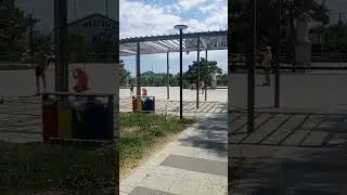 Парк Учкуевка Севастополь Северная сторона. Тихо. Лето 2024