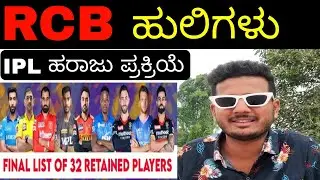 IPL 2022 - All 8 Teams First 4 Retained Players List Before Mega Auction | RCB | Prakash RK | IPL