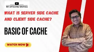What do you mean by cache? | What is a server side cache? | What is a client side cache?