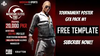 ESPORTS GFX TUTORIAL #1 | ESPORTS POSTER | gfxUSMAN