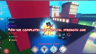 Getting the armored colossus power in anime fighting simulator