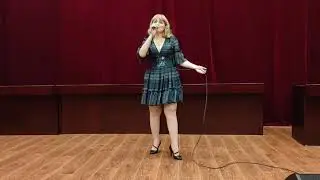 Мила Славская " Осенний блюз".Ст.и муз.Константина Даниленко.(фрагмент).