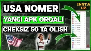 USA NOMER OLISH 2023 // YANGI SAYT ORQALI TEKINGA OLISH // JUDA OSON USULDA