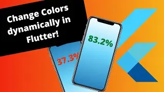 How to dynamically change widget colors in Flutter