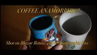coffee anamorphic! #anamorphiclens #anamorphic