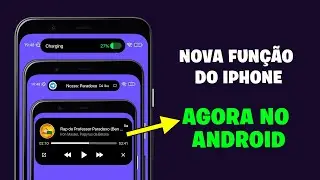 Dynamic Island no Android - Nova função do iPhone no Android [Tutorial]