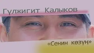 Майрамбек Осмонов "Сенин көзүң" сөзү Асылбек Медетбековдуку.