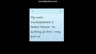 Im sorry guys Im quitting YT and may quit msp