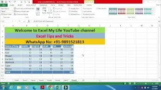 How to Create a Drop Down List in Excel | Excel Tips | Excel Tricks| VBA| Tally| Excel super star