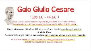 Gaio Giulio Cesare