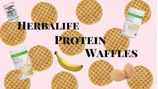 Herbalife Protein waffles | cooking with kez