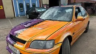 TWO FACE CAR PAINT - Honda civic custom paint by mazay