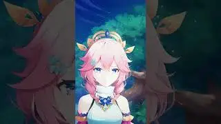 Genshin Impact - Yae Miko made with AI Manga Filter