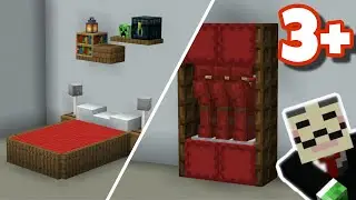 Minecraft: Топ-3 идеи и дизайна интерьера!