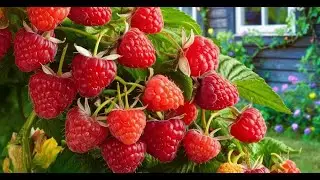 Как слизни губят урожай малины, вам такого никто не покажет!