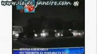 A video About the Earthquake and The strange Lights..