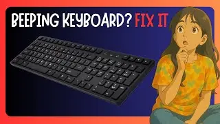 How To FIX Keyboard Making Beeping Noise When Typing In Windows 11 - EASY FIX