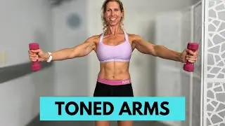 8 Minute Arm And Shoulder Workout At Home- No Neck Pain!