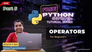 Python operators malayalam | Python Tutorial for beginners in malayalam | Part 5
