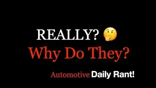 Automotive Rant!