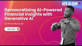 Democratizing AI-Powered Financial Insights with Generative AI