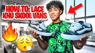 HOW TO: Lace KNU SKOOL Vans | Men's Fashion & Streetwear