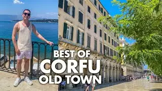 EXPLORING COFRU OLD TOWN | Greece Travel Vlog