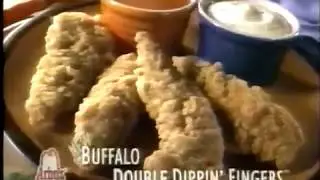 Arby's Ad- New Buffalo Double Dippin' Fingers (2001)