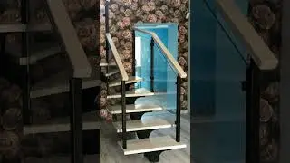 Простая бюджетная лестница своими руками 