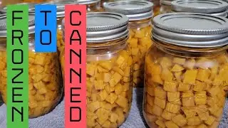 Is THIS Possible?  Canning FROZEN Sweet Potatoes