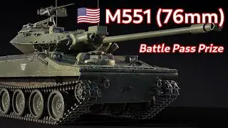 Sheridan Chassis, Bulldog Gun?! ~  🇺🇸 M551(76) Devblog [War Thunder 