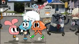 Z Mugen: Gumball and Darwin Vs Anais