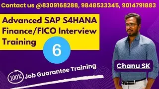 Advanced SAP S4HANA Finance Interview Training -6: SAP FICO Interview Preparation