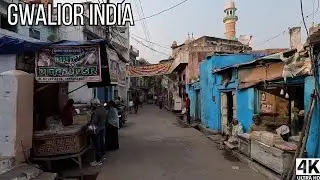 Gwalior, India 🇮🇳 | Old City Walk 4K | Madhya Pradesh | ग्वालियर