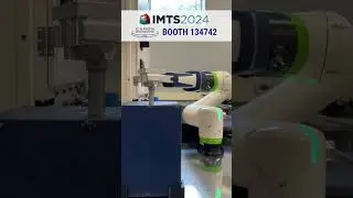 IMTS 2024 Automation Cell Powered by MiConnect Technology (Caron Engineering)