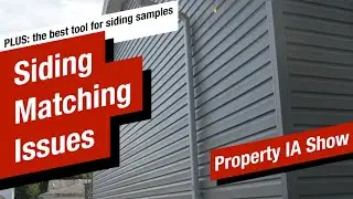 Siding Matching Issues | Sidebar Tool