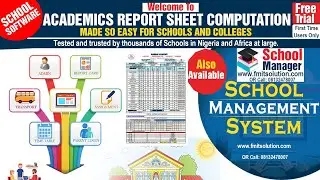 Student Result Software, School report card Making, Result Software for Schools in Africa.
