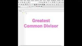How to Find Greatest Common Divisor(G.C.D) in C 